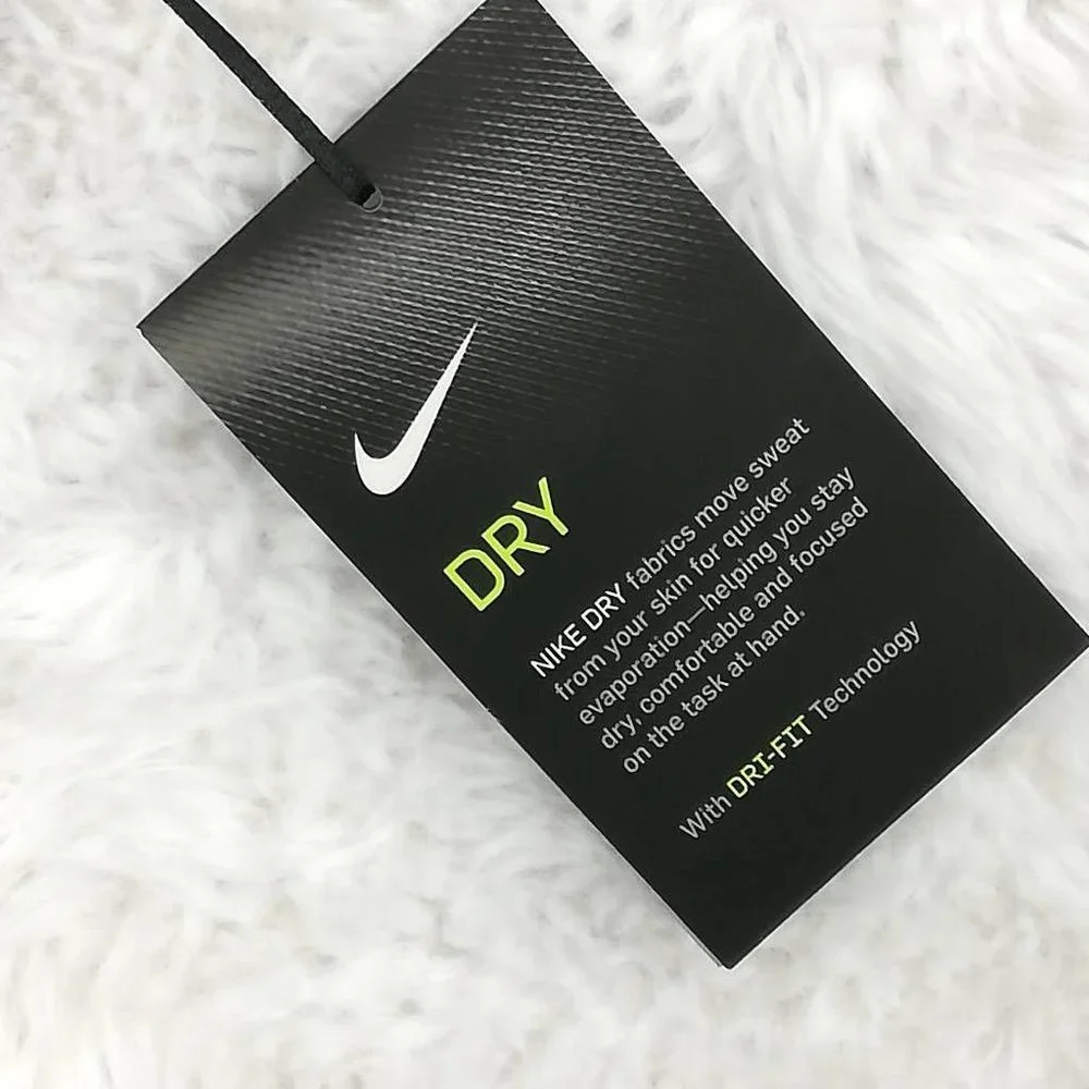 Nike Dri-Fit Sports Bra‎ Gray Heathered Swoosh Racerback Stretch XS New